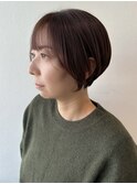 大人ショート/ショート/透明感カラー/艶髪/20代30代40代
