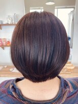 ファイン 三笠店(Fine)&nbsp;30代40代大人可愛い丸みボブ☆簡単スタイリング