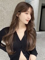 ローネス(LONESS)&nbsp;ミルクティーブラウン/ロングレイヤー/髪質改善トリートメント