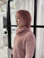 ヴァイス 新宿店(VAICE) ピンクカラー/ピンクベージュ/ショートカット