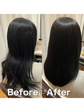 プールブー(PourVous) ナチュラルストレートヘア