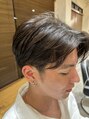 フラッパー(FLAPPER)&nbsp;王道の刈り上げマッシュにニュアンスパーマで自然な毛流れ感を！