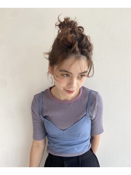 トワ 豊中店(towa) ゆるふわお団子hair