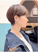 ショート顔周りカット前髪カットミニウルフレイヤー/立川