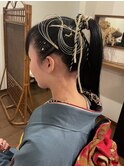 ハイポニーアレンジ