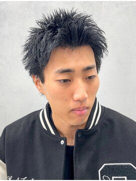 ルースト 西院店(ROOST) スパイキーショート×ピンパーマ