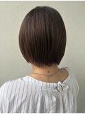 髪質改善ストレート　ショートでも自然な仕上がり