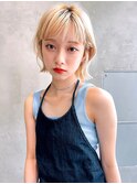 【ROJITHA原宿表参道】ホワイトブロンド×顔まわりレイヤー
