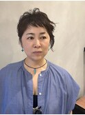【Content Yumi 】癖毛さんアシメショート