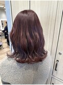 ブリーチなしダブルカラー/レイヤー/縮毛矯正/髪質改善/学割U24