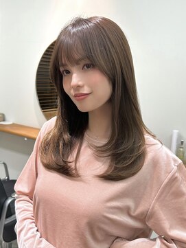 エニエンメイクス 立川(ENIEN MAKE'S) ロングレイヤー/ローレイヤー/ベージュカラー