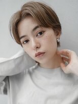 ギークス(GEEKS)&nbsp;【GEEKS渋谷】マッシュショート/マロンベージュ/冬ヘア/20代30代