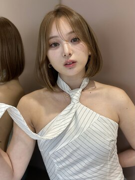 ロンドガーネット 池袋(Lond garnet) 暗めカラー/韓国レイヤー/マロンベージュ/くすみベージュ/池袋