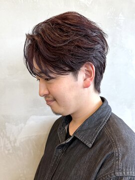 エリマバイフィフス 調布(elima by fifth) 調布メンズパーマフェザーパーマシャドウパーマセンターパート