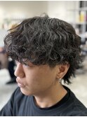 跳ねない。くるくるしない。波巻きスパイラルパーマ