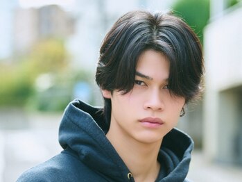 エルマーク(L-MARK)の写真/メンズのスペシャリストが創るお洒落なパーマstyleでモテ髪に!再現性高く朝のセットも楽に【大阪/寝屋川】