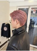 柔らか質感のペールピンクカラー