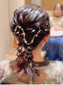 ふわふわ編み下ろしツイン　～結婚パーティー～