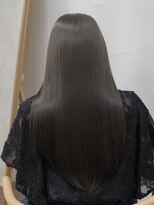 アリー 原宿 表参道(ALLY)&nbsp;ALLY八巻 髪質改善×ブリーチなしグレージュカラー