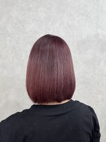 アン ブリーチ 大宮駅東口店(UN BLEACH) ワインレッドカラー♪