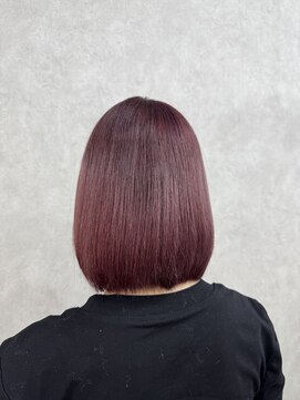 アン ブリーチ 大宮駅東口店(UN BLEACH) ワインレッドカラー♪