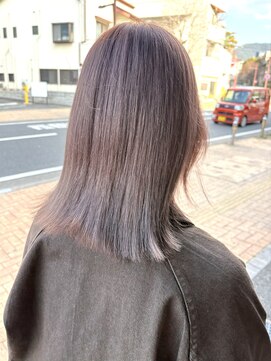 ヘアーデザイン アズール(Hair Design Azur) 【Azur】pink milktea