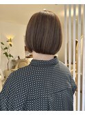 【favori 自由が丘】コンパクトボブ ハイライト 白髪ぼかし