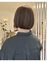 ファヴォリ(favori)&nbsp;【favori 自由が丘】コンパクトボブ ハイライト 白髪ぼかし