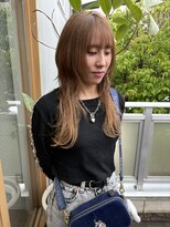 ツイギー 宮西店(TWiGGY) ウルフレイヤー×ベージュカラー