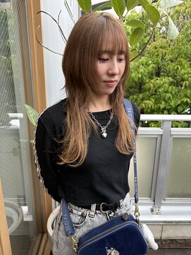 ツイギー 宮西店(TWiGGY) ウルフレイヤー×ベージュカラー