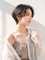 ヘアーメイクパウダー 天王寺寺田町店(Hair make powder) 大人可愛い20代30代40代小顔ひし形ハンサムショート丸み