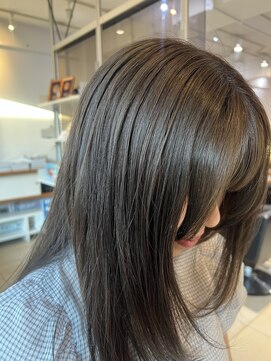 シベルバレー 横浜(sibell) 透明感◎ブリーチなしで叶えるグレージュカラー