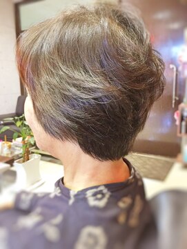 キャン 温品店(CAN) 【CAN】　ふんわりパーマがオススメのミセスショートスタイル☆