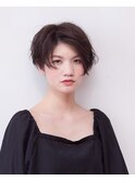 【ROPE.】美骨大人モードニュアンスカール前下がりショートボブ