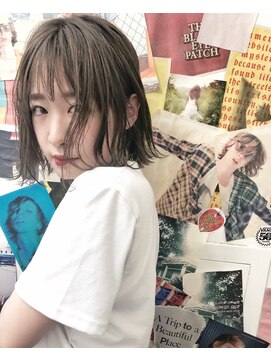 トロニー(TLONY) TLONY渋谷hori カーキグレイからの色落ちを楽しむ