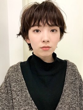 ラパンセヴェール(LA PENSEE VERT) 【LAPENSEE】ショートヘア♪マニッシュ♪毛先パーマ