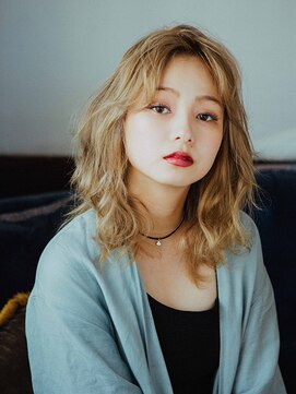 美容室 モンクール 亀戸店(Mon Coeur) サマーヌードウェーブ~海辺の潮風でほぐれる柔らかなクセ毛