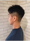 【Lilly新宿】カリっと刈上げ×バーバースタイル