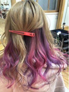 ヘアスタジオ ロメオ(hair studio Romeo) 多色インナースタイル☆