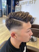 コワファースト 大分(COIFF1RST)&nbsp;剃り込みフェードスタイル