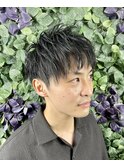 【メンズカット】爽やかメンズツーブロックショート
