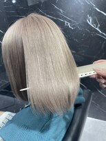 ラグレス 大阪梅田店(LAGRECE)&nbsp;大人かわいい/ボブ/ホワイトブロンド