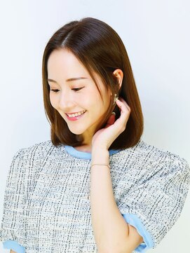 ノブヘアデザイン 杉田店(NOB hairdesign) 〈NOB杉田店〉小顔魅せデザインカラー