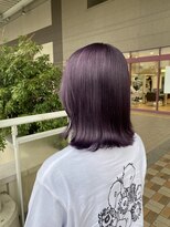 ルッツ(Lutz. hair design)&nbsp;bleach lavender color