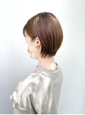 ショート×明るめカラー