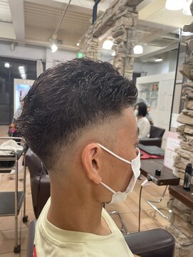 リー 甲子園(Lee) フェードカットスタイル