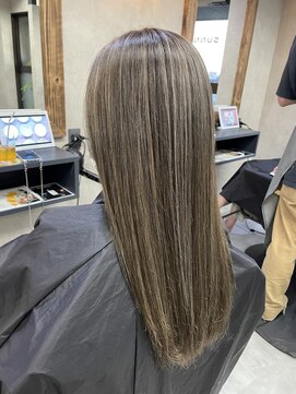 サニー 渋谷(SUNNY) グレーベージュニュアンスカラーアッシュミルクティー