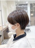 【襟足まで可愛い】マッシュショート