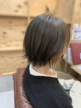 アドラーブル 長岡新保店(adorable) 20代30代　大人かわいい　インナカラー　オレンジ