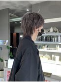 マッシュウルフ × シルバーグレージュ